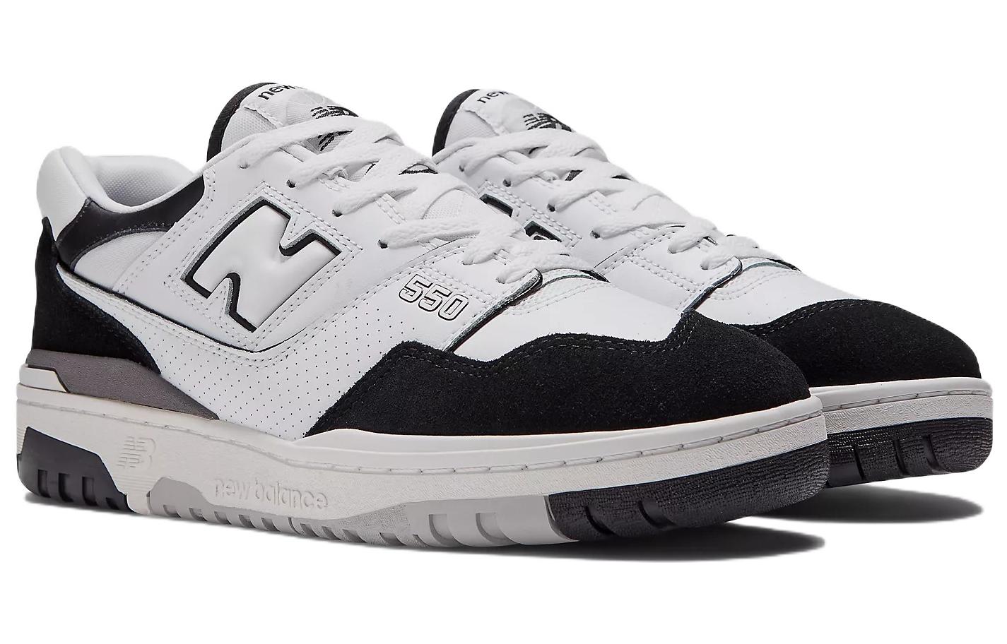 New Balance 550 White Black Rain Cloud