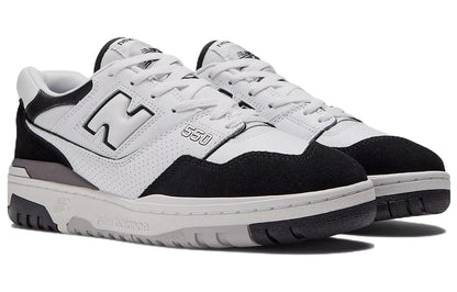 New Balance 550 White Black Rain Cloud