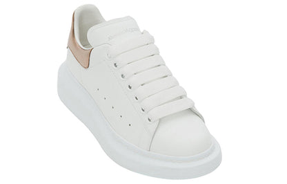 Alexander McQueen Oversized White Rose Gold (Women's)