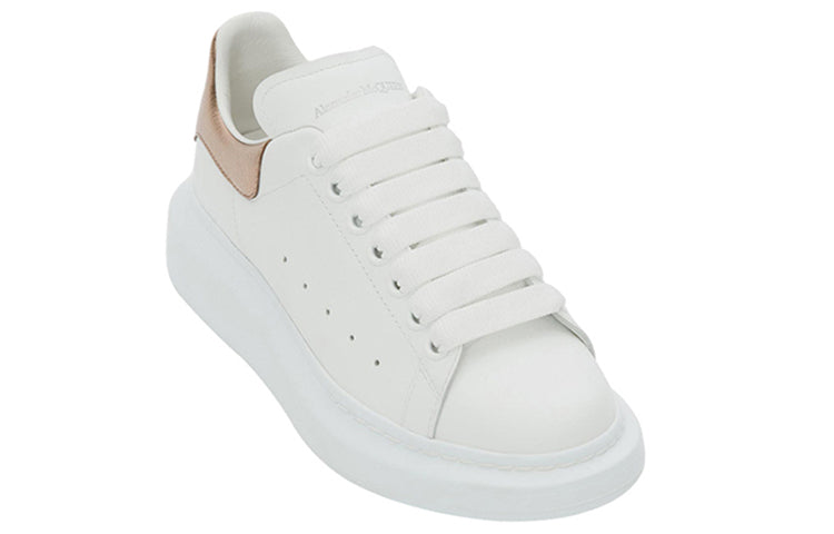Alexander McQueen Oversized White Rose Gold (Women's)