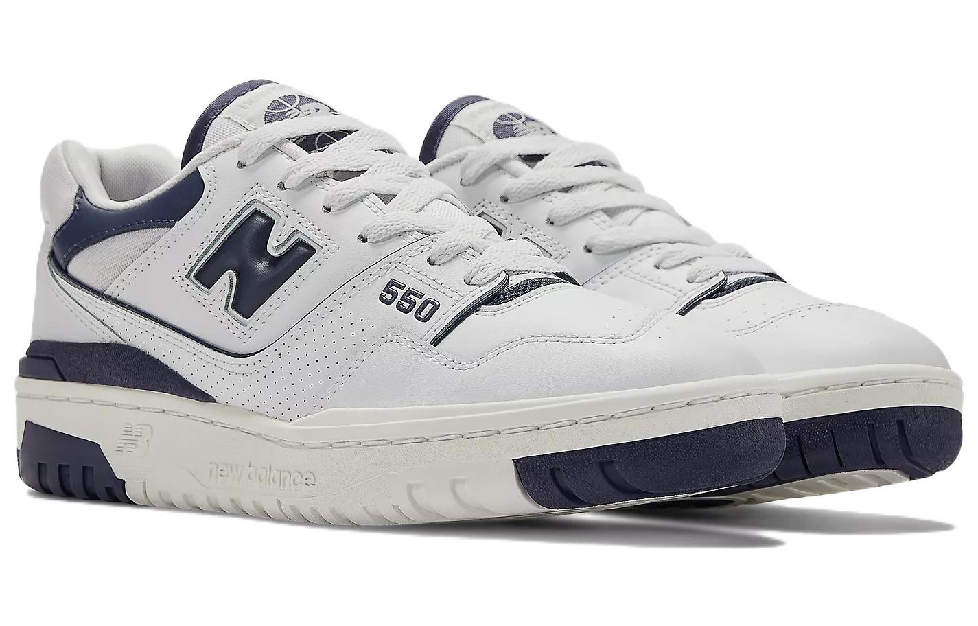 New Balance 550 White Dark Mercury (Women's)