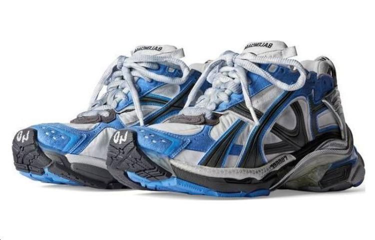 Balenciaga Runner Blue White Grey