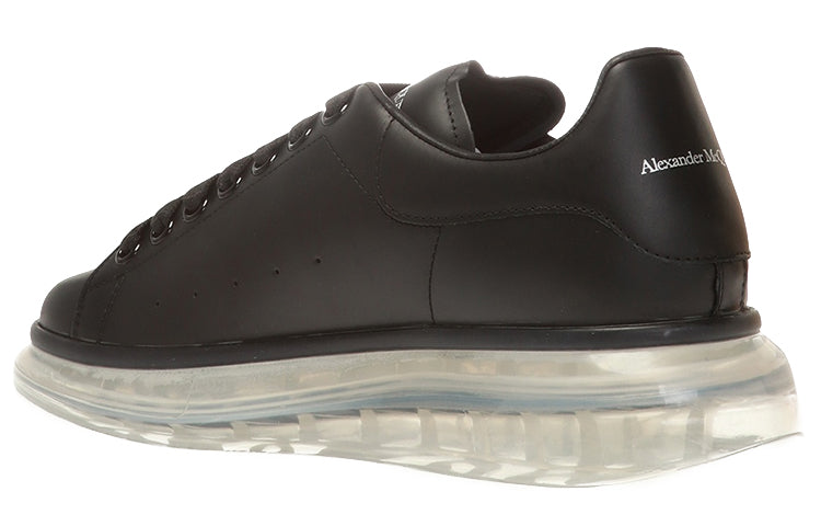 Alexander McQueen Oversized Black Clear Sole (Women's)
