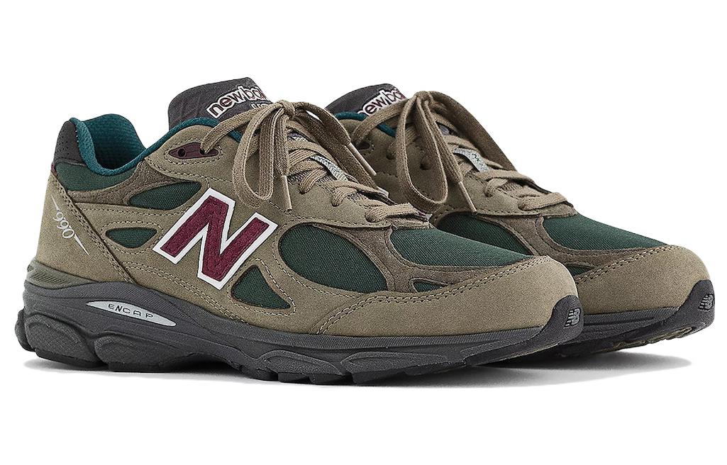 New Balance 990v3 MiUSA Teddy Santis Green Purple