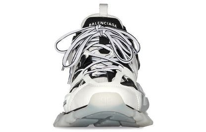 Balenciaga Track Clear Sole White Black