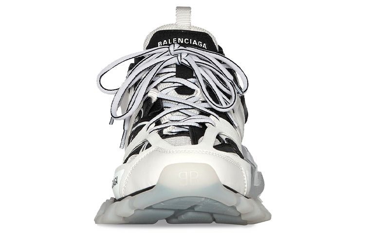 Balenciaga Track Clear Sole White Black