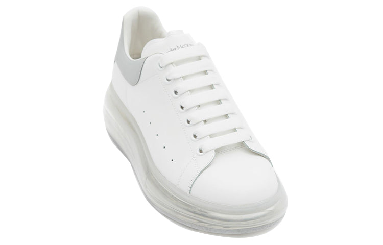 Alexander McQueen Oversized Grey Clear Sole