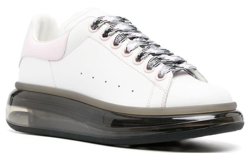 Alexander McQueen Oversized Transparent White Pink