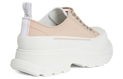 Alexander McQueen Tread Slick Low Lace Up Blush Bone (Women's)