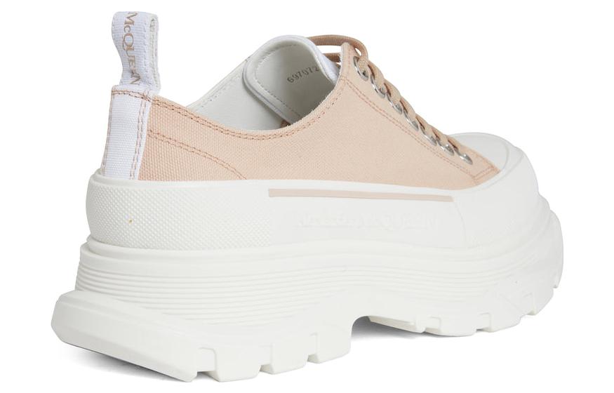 Alexander McQueen Tread Slick Low Lace Up Blush Bone (Women's)