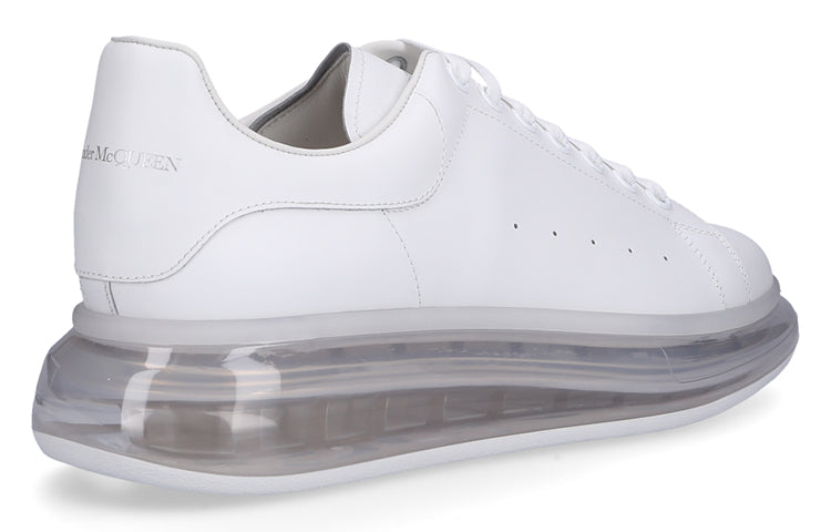 Alexander McQueen Oversized White Clear Sole