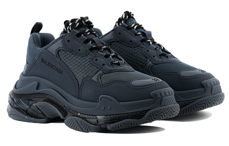 Balenciaga Triple S Clear Sole Deep Blue