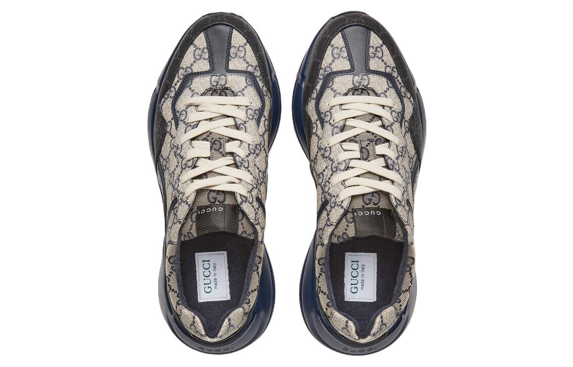 Gucci Rython GG Grey Navy
