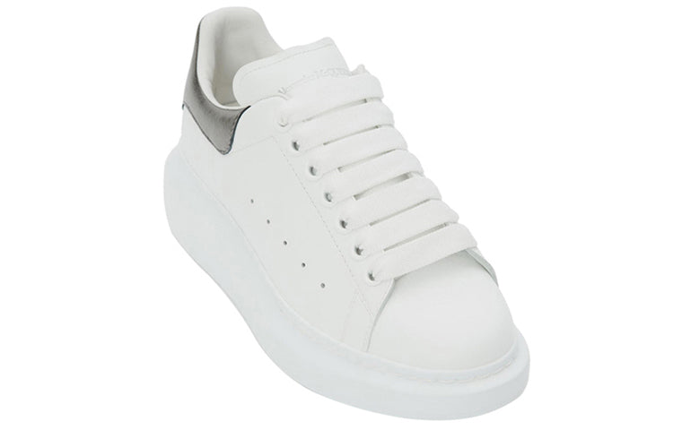 Alexander McQueen Oversized White Metallic