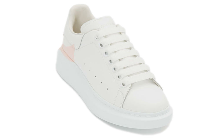 Alexander McQueen Oversized Drop Heel Counter Print White Rose (Women's)