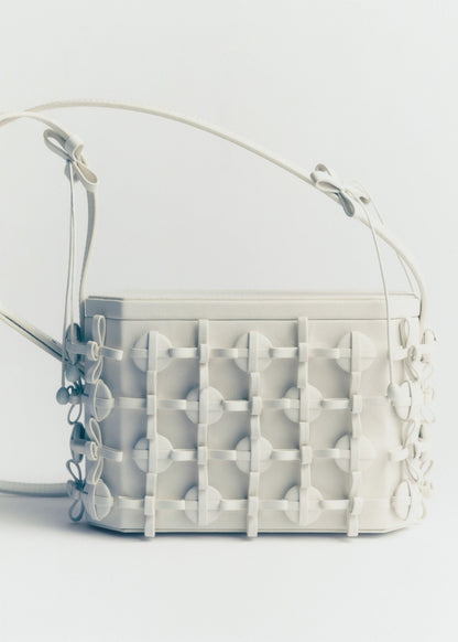 Polene Button Bow Box Porcelain