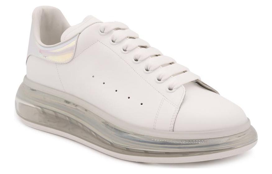 Alexander McQueen Oversized White Shock Pink