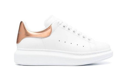 Alexander McQueen Oversized White Rose Gold (Women's)