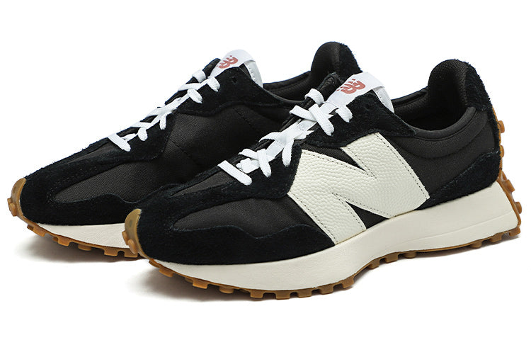New Balance 327 Black White Gum (Women's)
