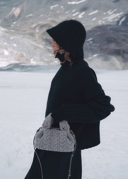 Polene Numero Neuf Mini Merino Stone