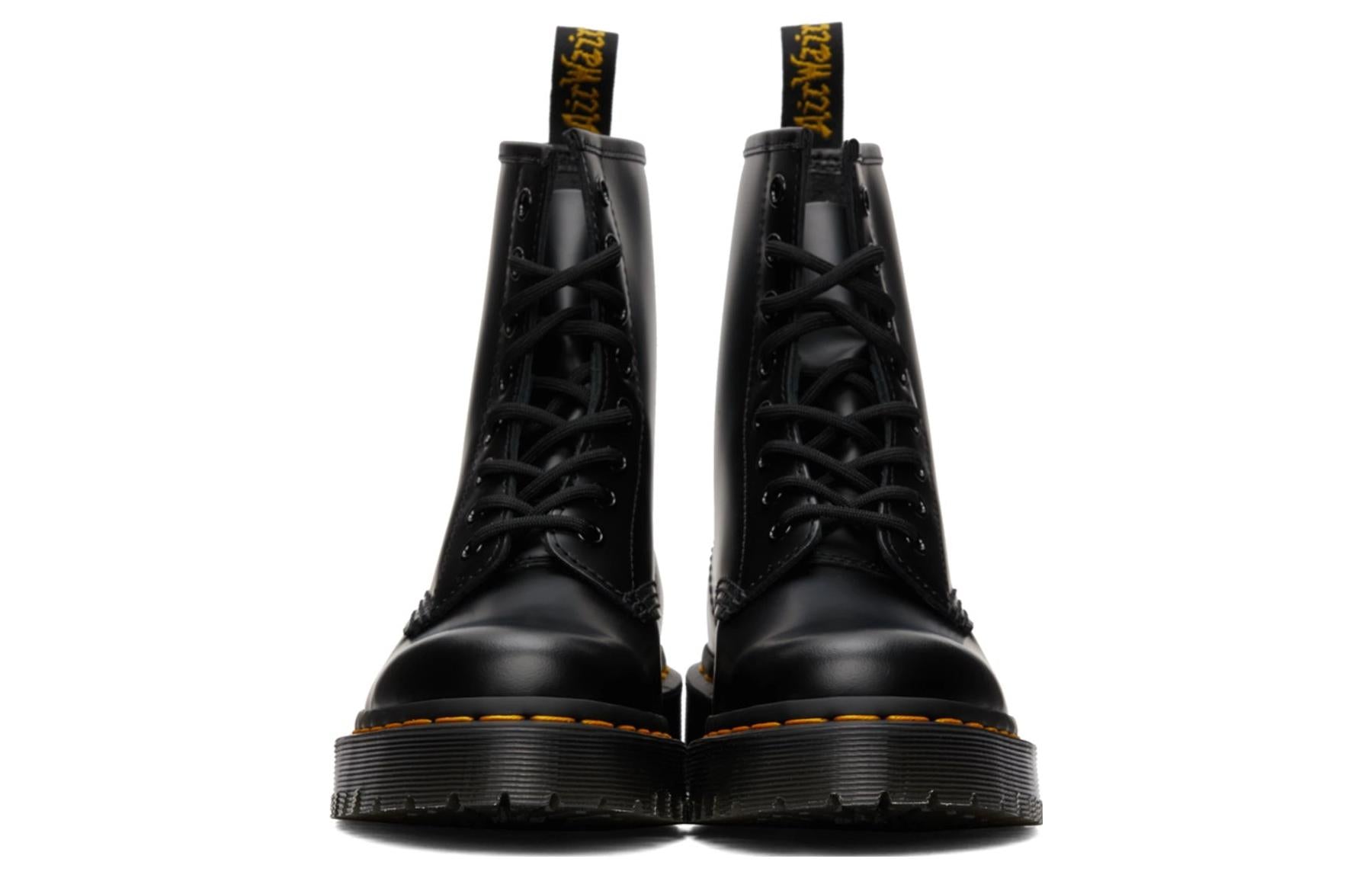 Dr. Martens 1460 Bex Smooth Leather Boot Black Vintage Smooth