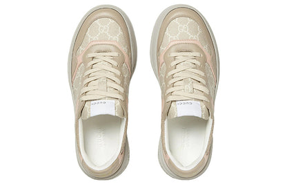 Gucci GG Sneaker Oatmeal Light Pink GG Supreme (Women's)