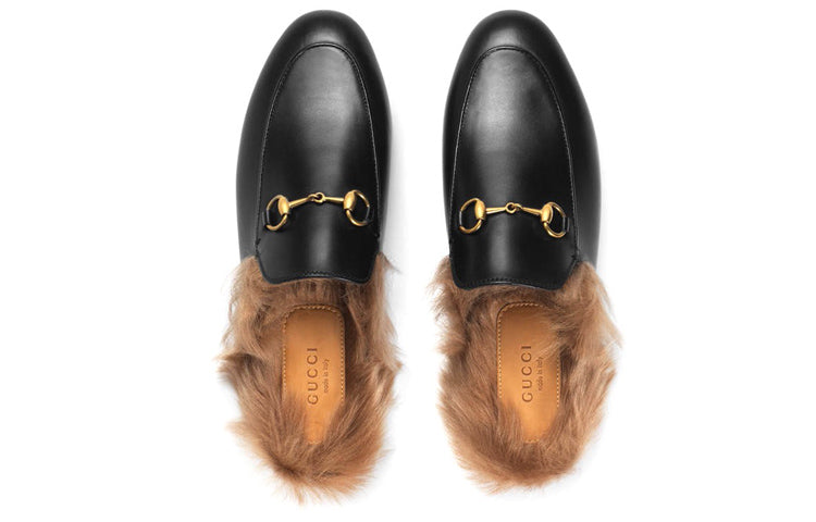 Gucci Princetown Slipper Black 2015 ReEdition Leather