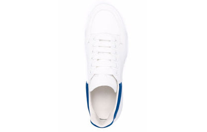 Alexander McQueen Oversized Court White Blue