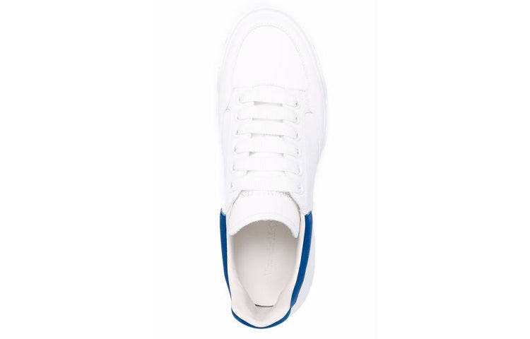 Alexander McQueen Oversized Court White Blue