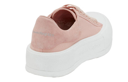Alexander McQueen Deck Skate Plimsoll Lace-Up Magnolia (Women's)
