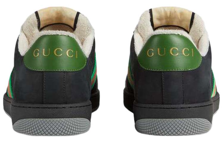 Gucci Screener Black Suede