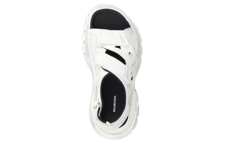 Balenciaga Track Sandal Clear Sole White Black (Women's)