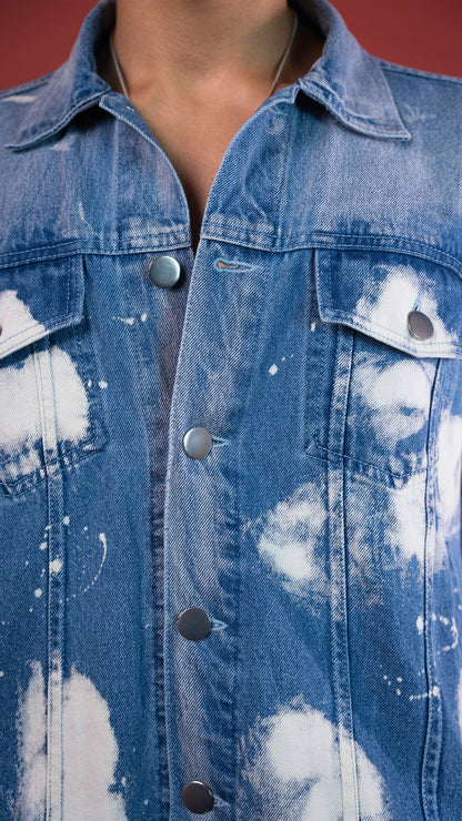 BLUE DENIM MEN'S JACKET