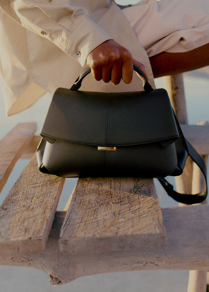 Polene Mokki Textured Black