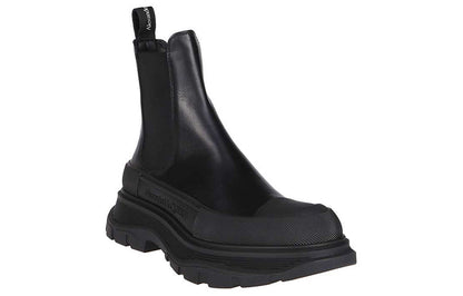Alexander McQueen Chelsea Tread Ankle Boot Black (Women's)