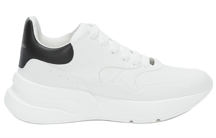 Alexander McQueen Oversized Runner Optic White Black