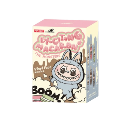 Pop Mart Labubu The Monsters Tasty Macarons Vinyl Face Sealed Case Pack of 1 Pack of 1