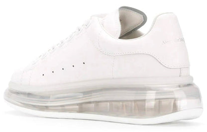 Alexander McQueen Oversized Clear Sole White (Women's)