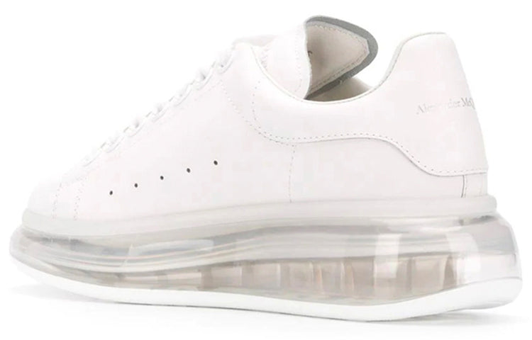 Alexander McQueen Oversized Clear Sole White (Women's)
