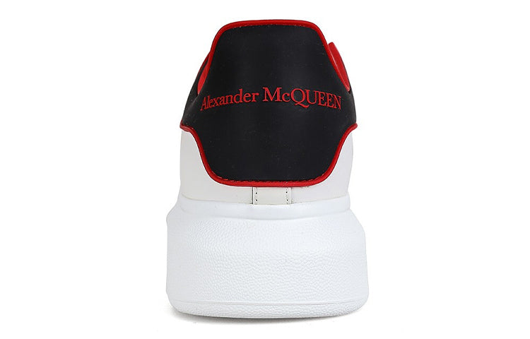 Alexander McQueen Oversized White Black Red Outline