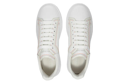 Alexander McQueen Oversized Embroidered White Multi