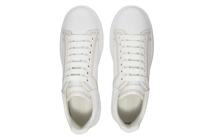Alexander McQueen Oversized Embroidered White Multi