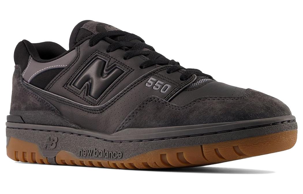 New Balance 550 Black Gum White