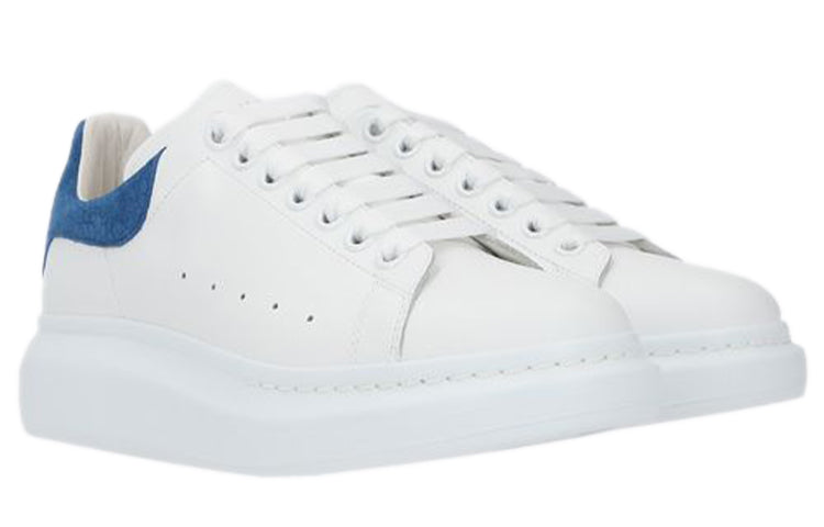 Alexander McQueen Oversized White Blue Croc
