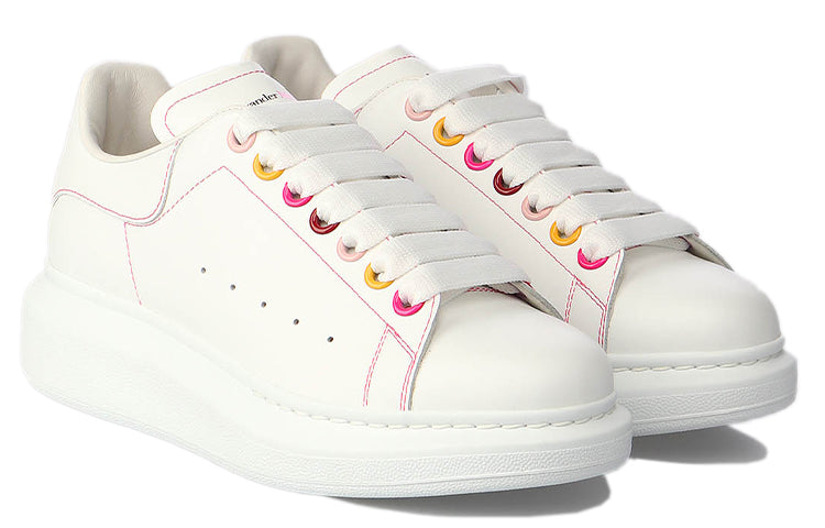 Alexander McQueen Oversized White Rainbow Eyelets (Women's)