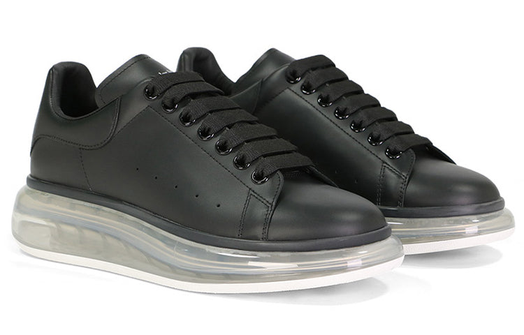 Alexander McQueen Oversized Black Clear Sole