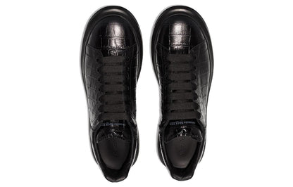 Alexander McQueen Oversized Black Black Croc