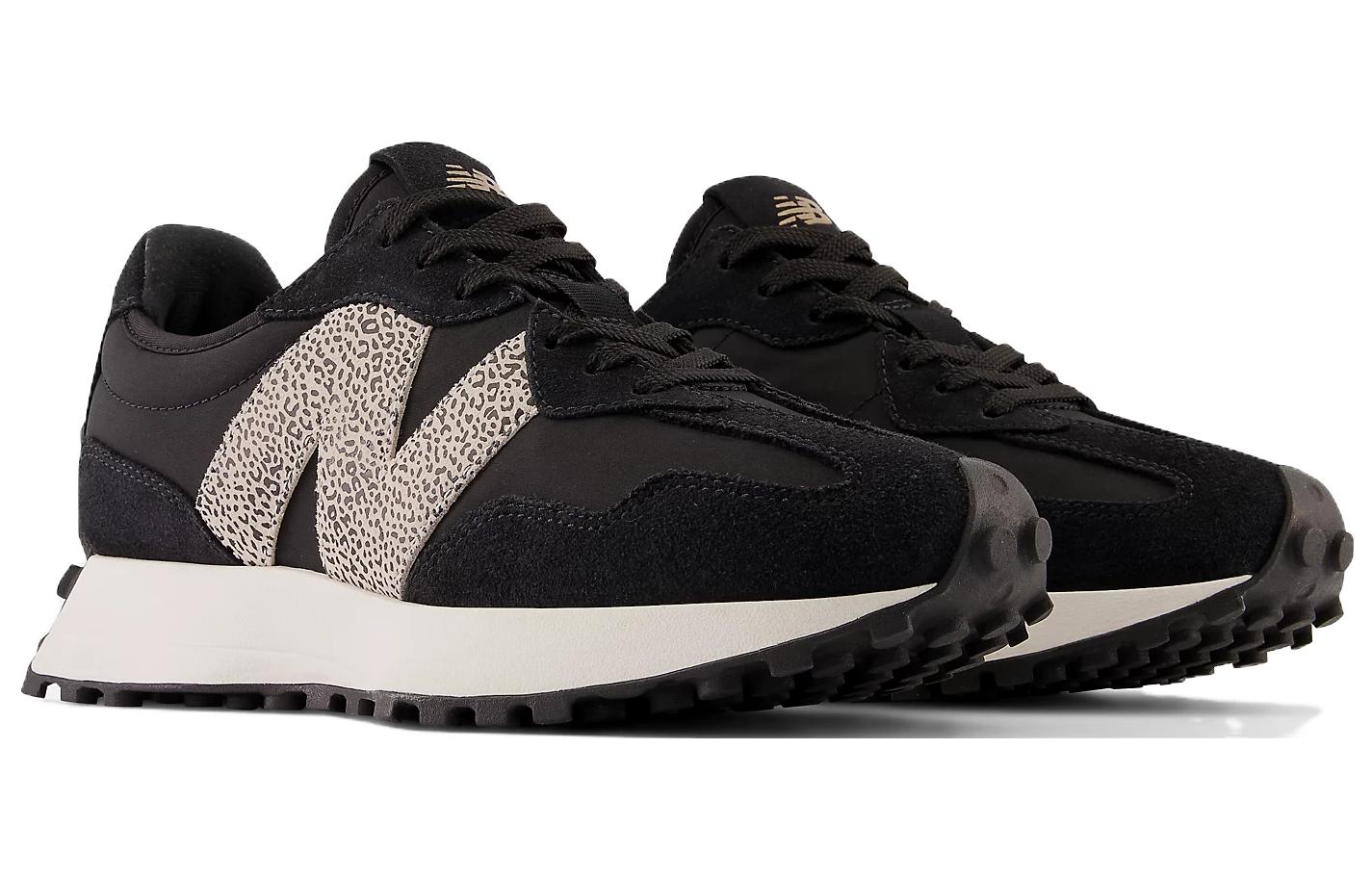 New Balance 327 Black Leopard (Women's)