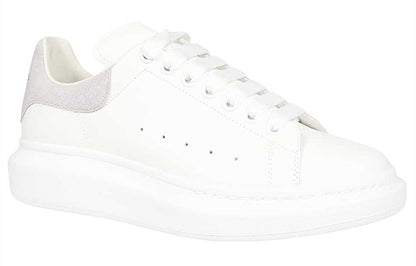 Alexander McQueen Oversized White Light Grey Croc