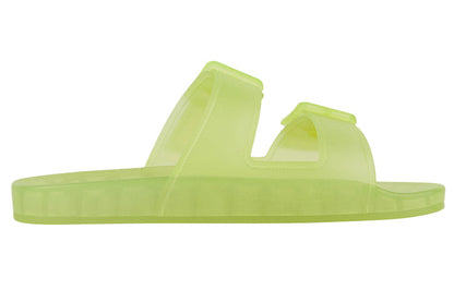 Balenciaga Mallorca Sandal Clear Neon Yellow (Women's)